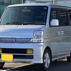 人気の軽バン！！エブリーワゴン　車検R5年2月まで！！すぐ乗れます