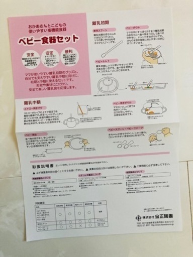 ◆新品◆マイ ファースト ミッフィー ベビー食器セット(ピンク)