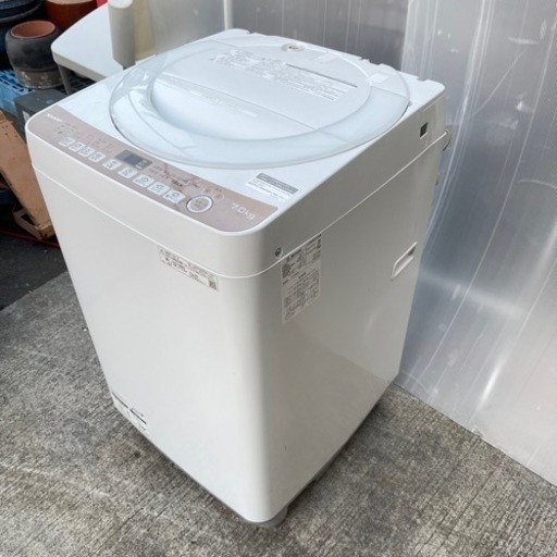格安出品！7kg洗濯機シャープ  　SHARP ES-T713 2021年製