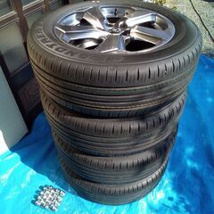 〖美品〗トヨタRAV4純正18インチアルミホイール　225/60R18 4本セツトサマータイヤ