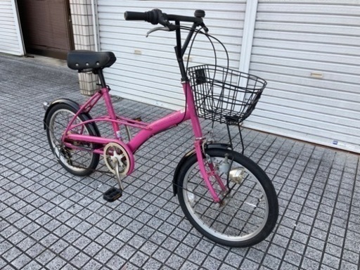 【20インチ自転車】6段変速付　前後タイヤ、チューブ、ブレーキシュー新品❗️若林自転車　膳所店　SALE中❗️