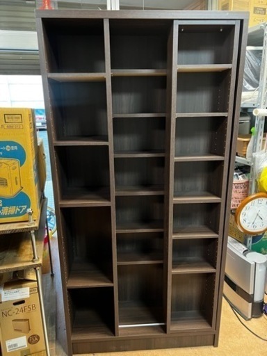 取引中  スライド本棚  ニトリ キレイめ エヴィータ90シングル  しげん屋