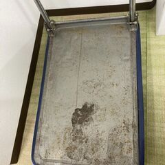 無料【中古品】折り畳み式スチール製　台車　※汚れ傷有りの画像