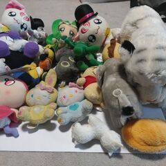 色々なぬいぐるみ一式の画像