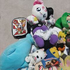 色々なぬいぐるみ一式の画像