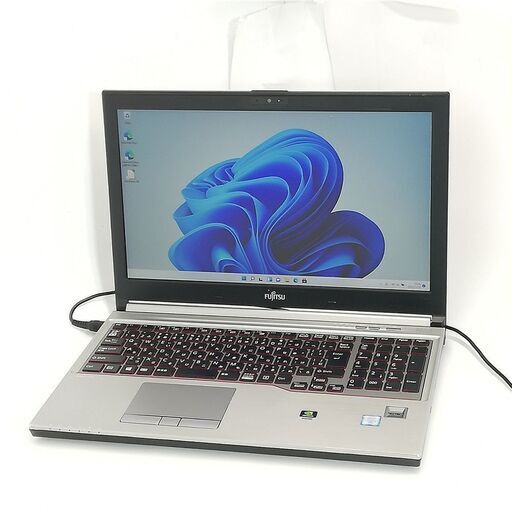 保証付 日本製 高速SSD 15.6型 ノートパソコン 富士通 H760 中古動作良品 第6世代 Core i5 16GB 無線 Quadro M600M Windows11 Office