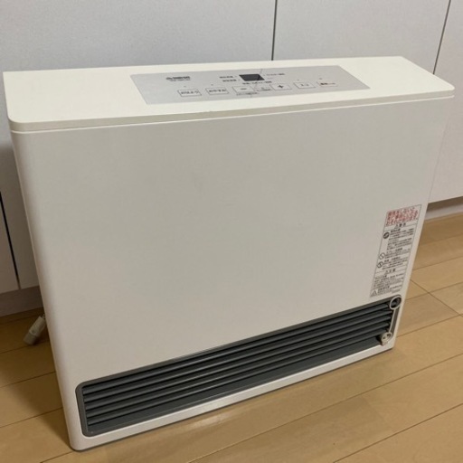 ガスファンヒーター　2019年購入　3mガスコード付　都市ガス