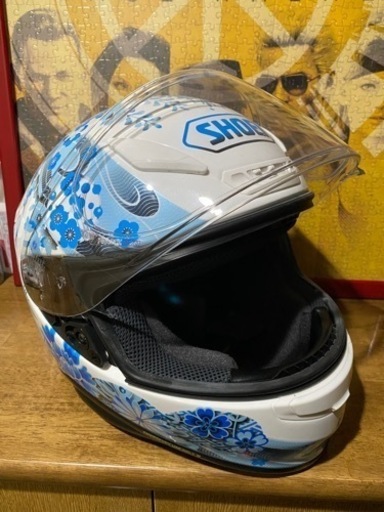 廃番SHOEI Z7 グラフィックモデル Mサイズ 美品 ピンストライプ入り