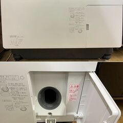 地域限定送料無料　美品【 Panasonic 】パナソニック 洗濯10.0㎏/乾燥6.0㎏ ドラム式洗濯機 エコナビ搭載 ヒートポンプ乾燥 NA-VX3800L　の画像