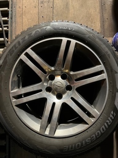 【再投稿】冬タイヤ付き18インチアルミホイール4本セット