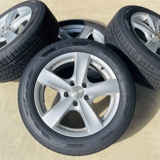 ゴルフ7-1.4 205/55R16スタッドレス+ホイール