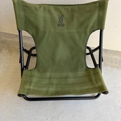 キャンプ用品 DOD タキビチェア2脚セットの画像