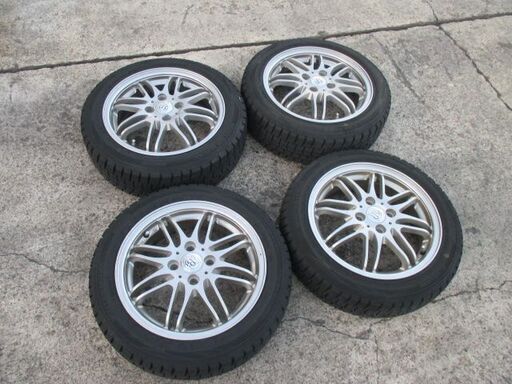来店取替込】三菱 アイ用 スタッドレスタイヤ&アルミホイールセット