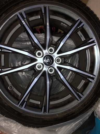 トヨタ86純正ホイール　ミシュランタイヤ４本セット