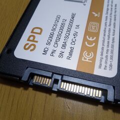 SSD　512G　SPD　SATA3　新品　未使用の画像