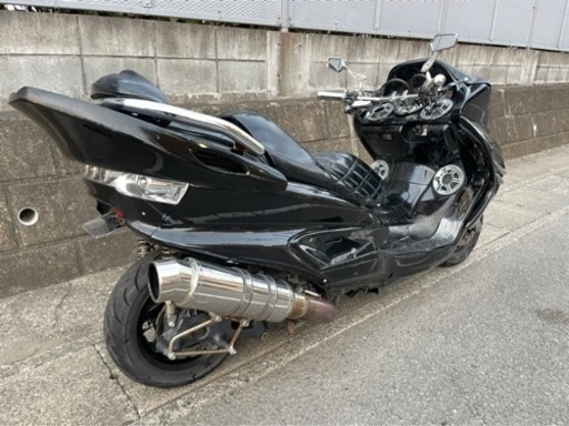 スピーカー４発付き‼︎ 【YAMAHA マジェスティ】オールブラックカスタム‼︎
