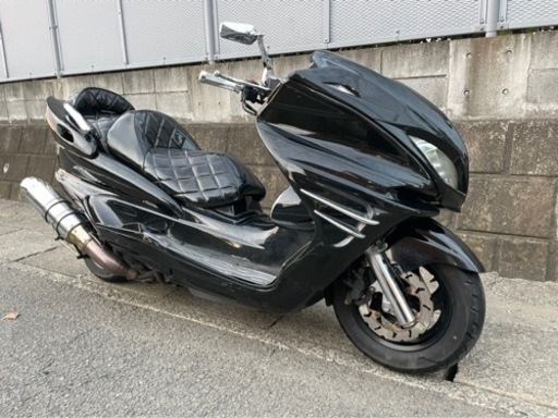 スピーカー４発付き‼︎ 【YAMAHA マジェスティ】オールブラックカスタム‼︎