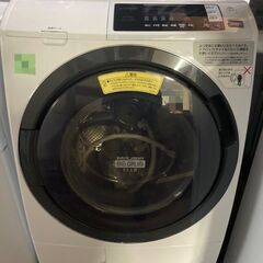 ☆中古￥55,000！【会員価格￥48,000】HITACHI　10.0kg洗濯機　家電　2017年製　BD-SG100AL型　幅63cmｘ奥行72cmｘ高さ105cm　【BJ174】