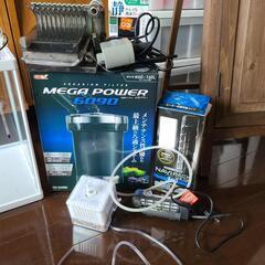 水槽 60cm 付属品多数の画像