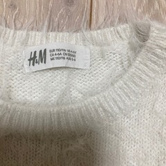 H&M のシャギーセーター　110〜115の画像