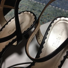 お値下げしました❣️パンプス　黒　Marie femme   入学式に♡の画像