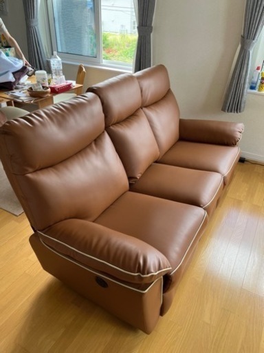 電動リクライニングソファー