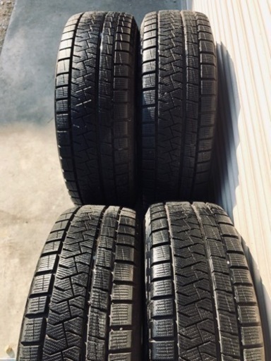 冬タイヤ 195/65R15 日産純正アルミ付きバリ山スタッドレス