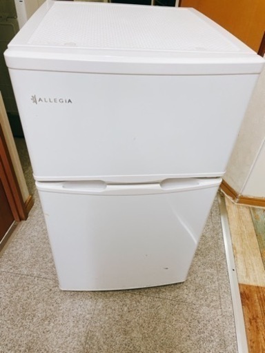 【美品】2018年製冷蔵庫97L