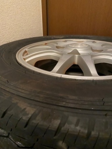 タイヤ　アルミホイール＆タイヤセット　145R12 6P.R