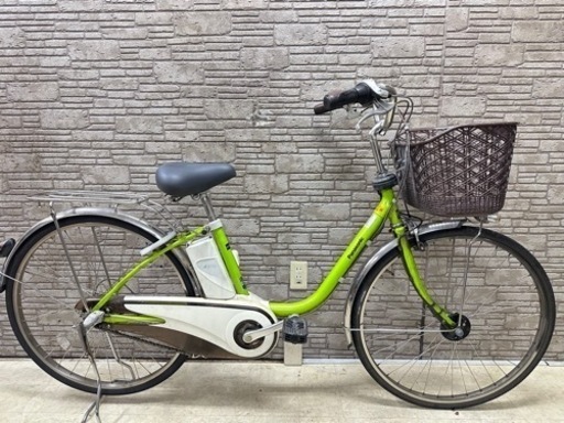 東京23区配達無料　新基準 Panasonic パナソニック ビビ　8.9Ah 電動自転車☆中古☆パナ 35