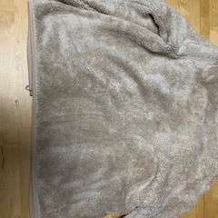 ユニクロ　モコモコジャケット　美品　子供用の画像