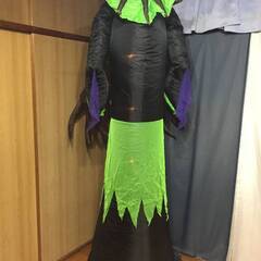 2F-4157　スケアリー パンプキン オバケ 光る バルーン　ディスプレイ　パーティー 高さ240㎝ の画像