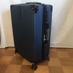 新品☆軽量 TSAロック☆キャリーケース キャリーバッグ☆ブルー...