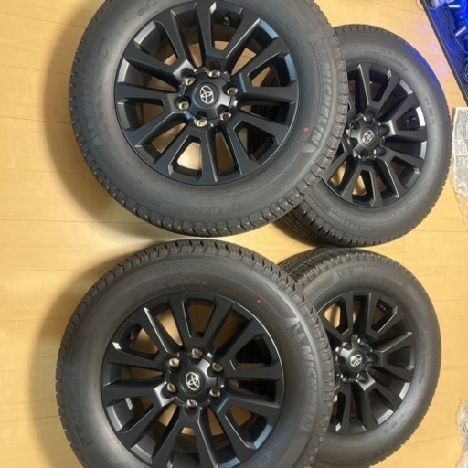 プラド150後期、マッドブラックホイール