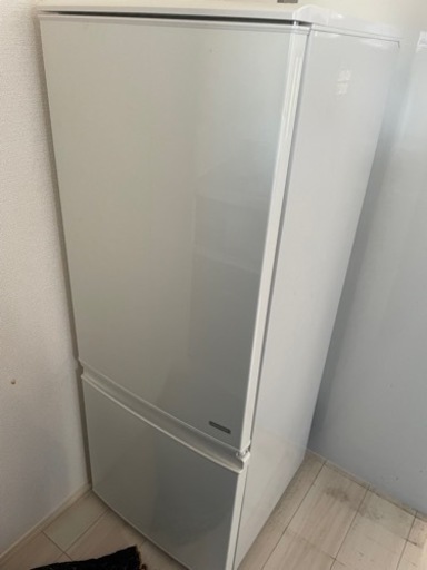 2ドア　冷蔵庫　シャープ　167L