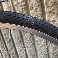 27インチ　自転車の画像