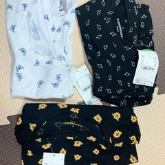未使用の洋服　外国表記でLサイズ　1着500円