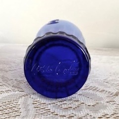Coca-Cola ロイヤルブルー グラス 非売品 の画像