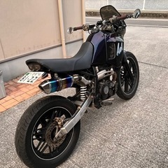 ホンダAX-1カスタム250ccワンオフマフラー