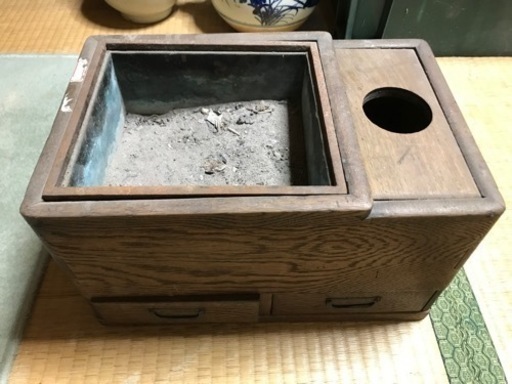 欅　火鉢　小