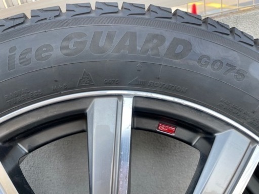 18インチ Weds LEONIS SL & スタッドレス ヨコハマ iceGUARD G075 