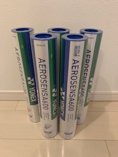 エアロセンサ600 3番　5ダース　ヨネックス　バドミントンシャトル