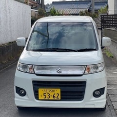 平成24年式！ワゴンRステングレーターボ！ワンセグテレビ！車検満タン