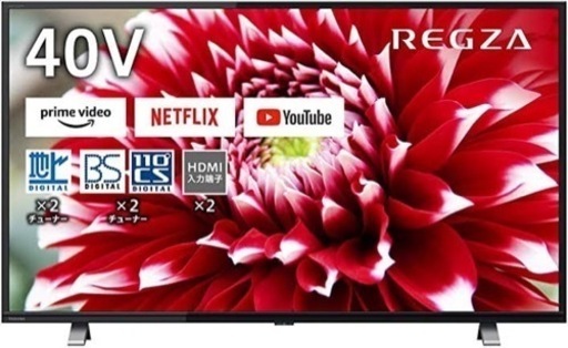 新品: 東芝REGZA 40V34 テレビ