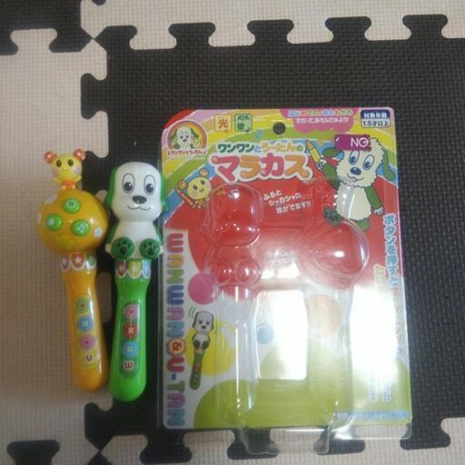 わんわんとうーたんマラカス（箱付）