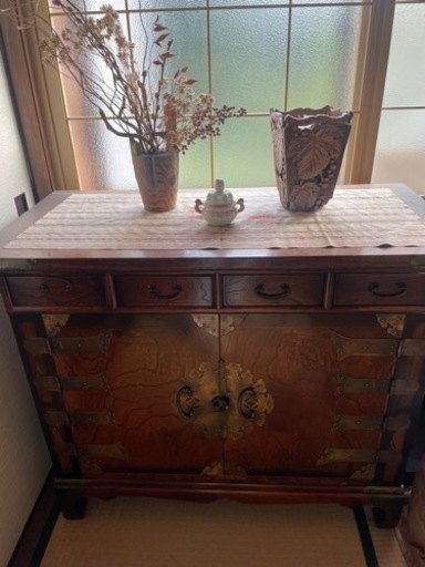 時間ありません　アンティーク箪笥　等