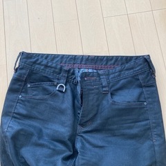 NICOLE RIELABO ブラックスキニーパンツ スリムの画像