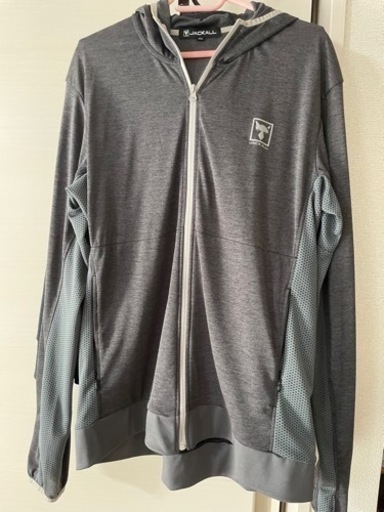 釣り　ジャッカルパーカー美品✨