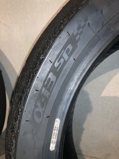 バイク　タイヤ　サーキット使用　α13 SP やり取り中