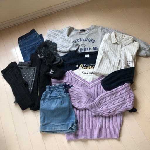 150 女の子 春夏秋冬服 セット まとめ イッカ ブルゾン おまけ